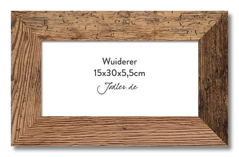 Altholzbilderrahmen 15x30|5,5cm